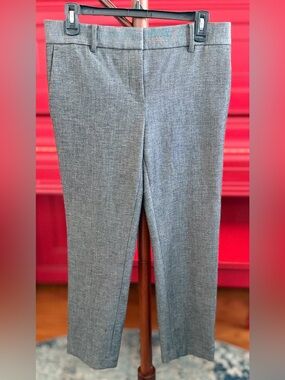 Ann Taylor Devin Fit Charcoal Gray Pants